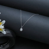 Water Pearl Fashion Fine Ladies Pandant Chain